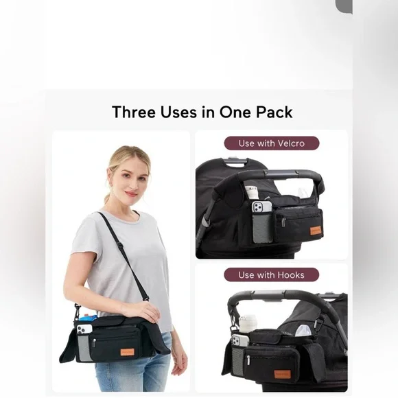 Momcozy Stroller Organizer Handbag - Picture 4 of 13